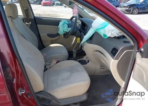 2009 Hyundai Accent Gls из США, поврежденный, VIN KMHCN46C39U315075